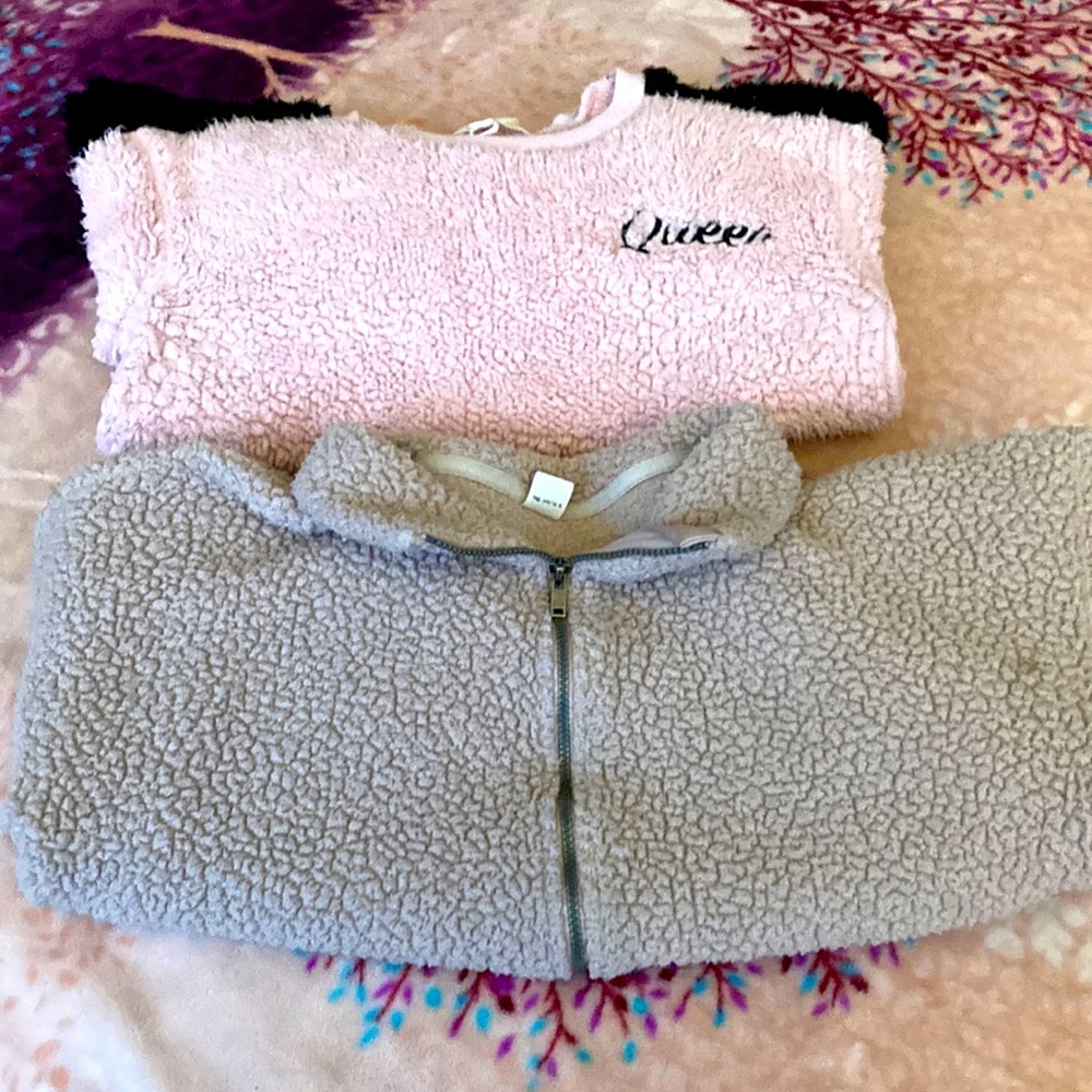 Bundle of 2 warm Winter shirts for older Girl.